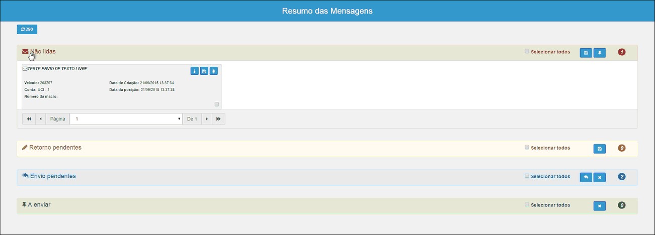 Supervisor - ResumoMensagens
